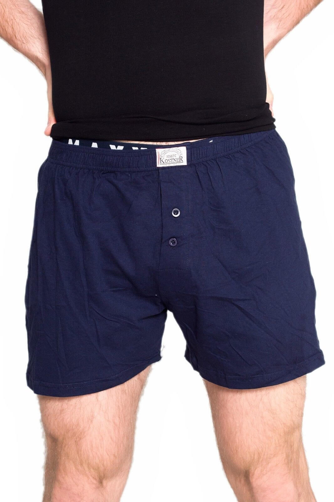 Mens 4 Pack Mixed Colours Cotton Loose Fit Boxer Shorts Sz SXXL Black