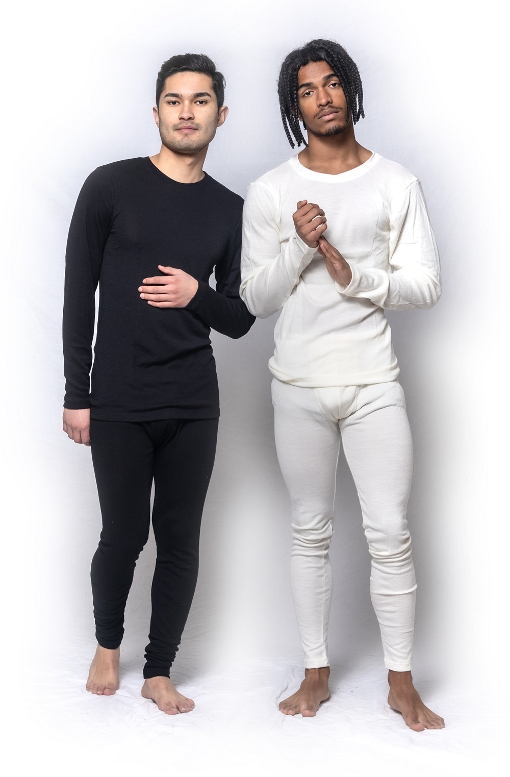 Mens Brandella Thermals Spencers Pure Wool 200gsm Long Johns Pants