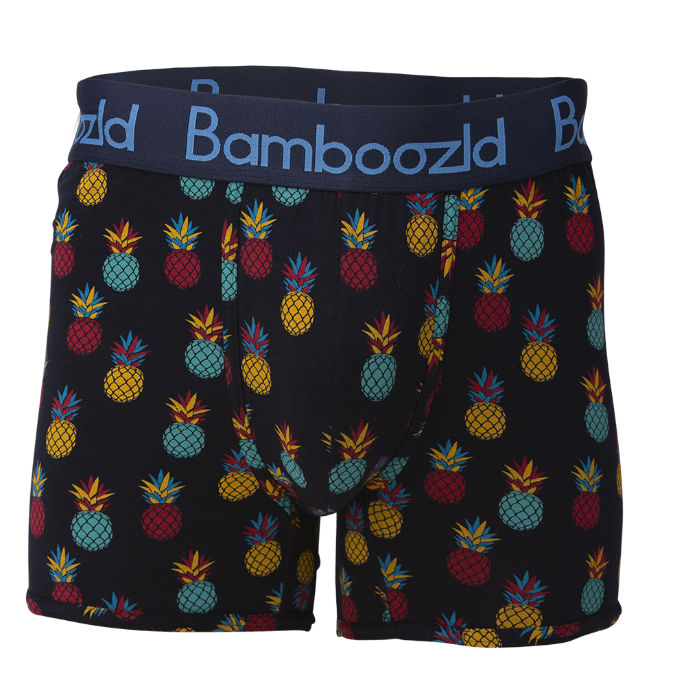 Banana-pattern boxer shorts - white - Undiz