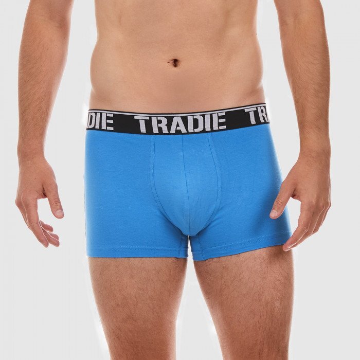 Mens 6 Pack Tradie Centuries Cotton Boxer Shorts Fitted Trunk Mixed ...