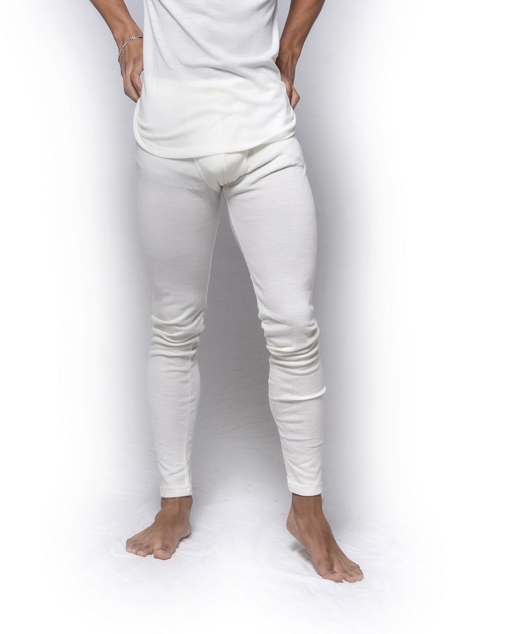 Mens Brandella Thermals Spencers Pure Wool 200gsm Long Johns