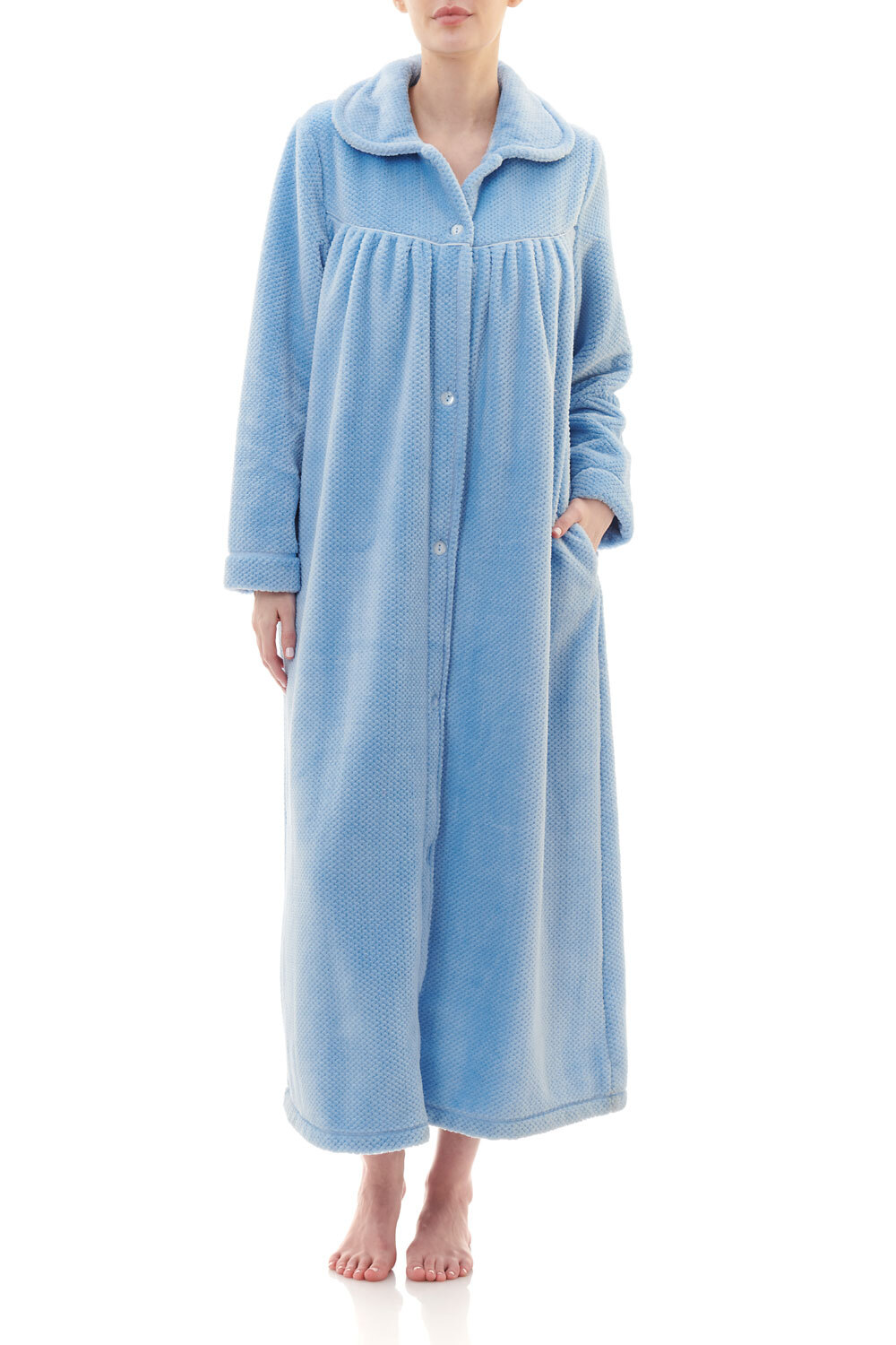 Buy Thomas Cook Womens Live To Ride Dressing Gown (TCP2917DGN) Grey/Blue  Online Australia