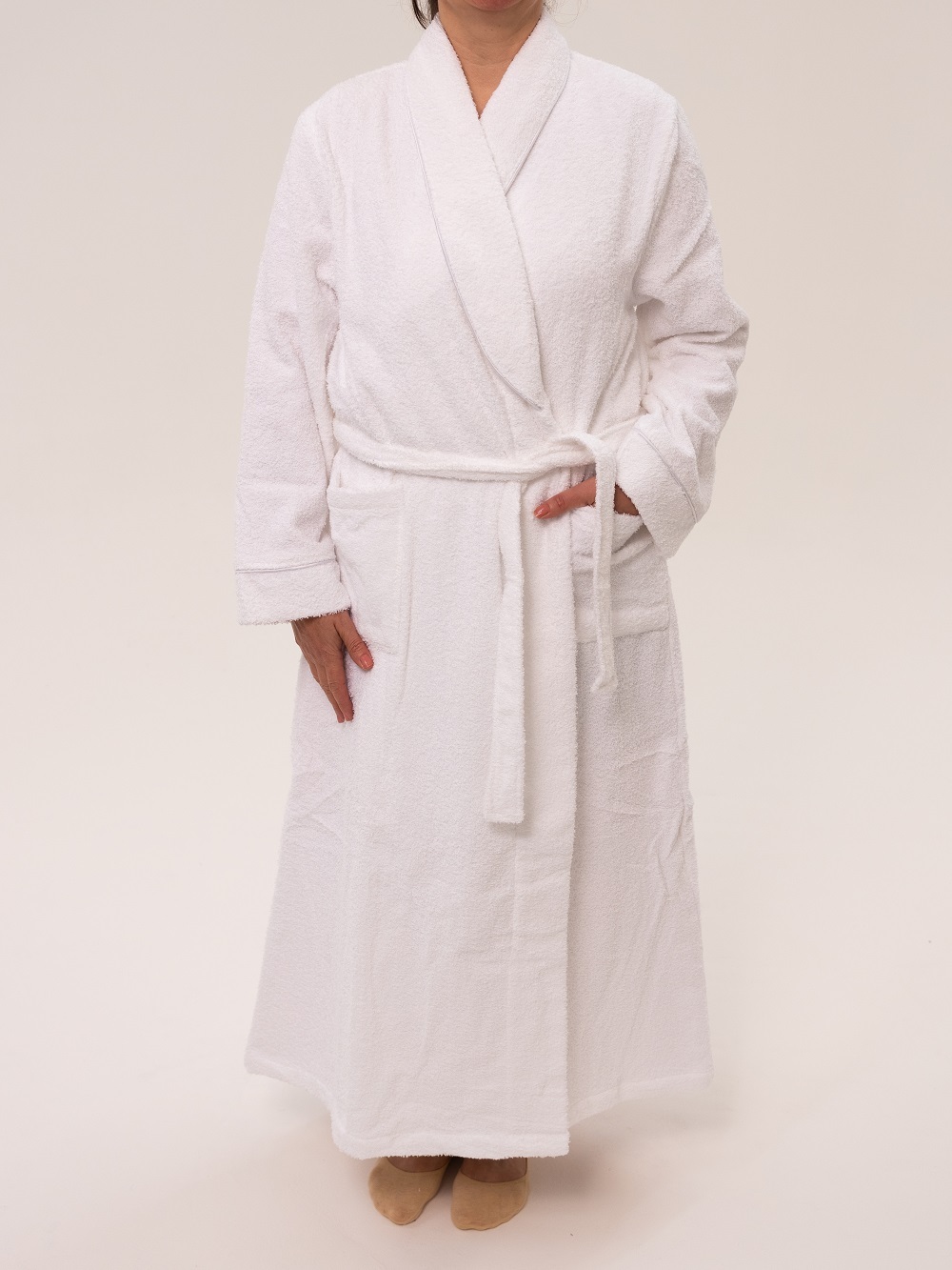 Long White Towelling Dressing Gown | forum.iktva.sa