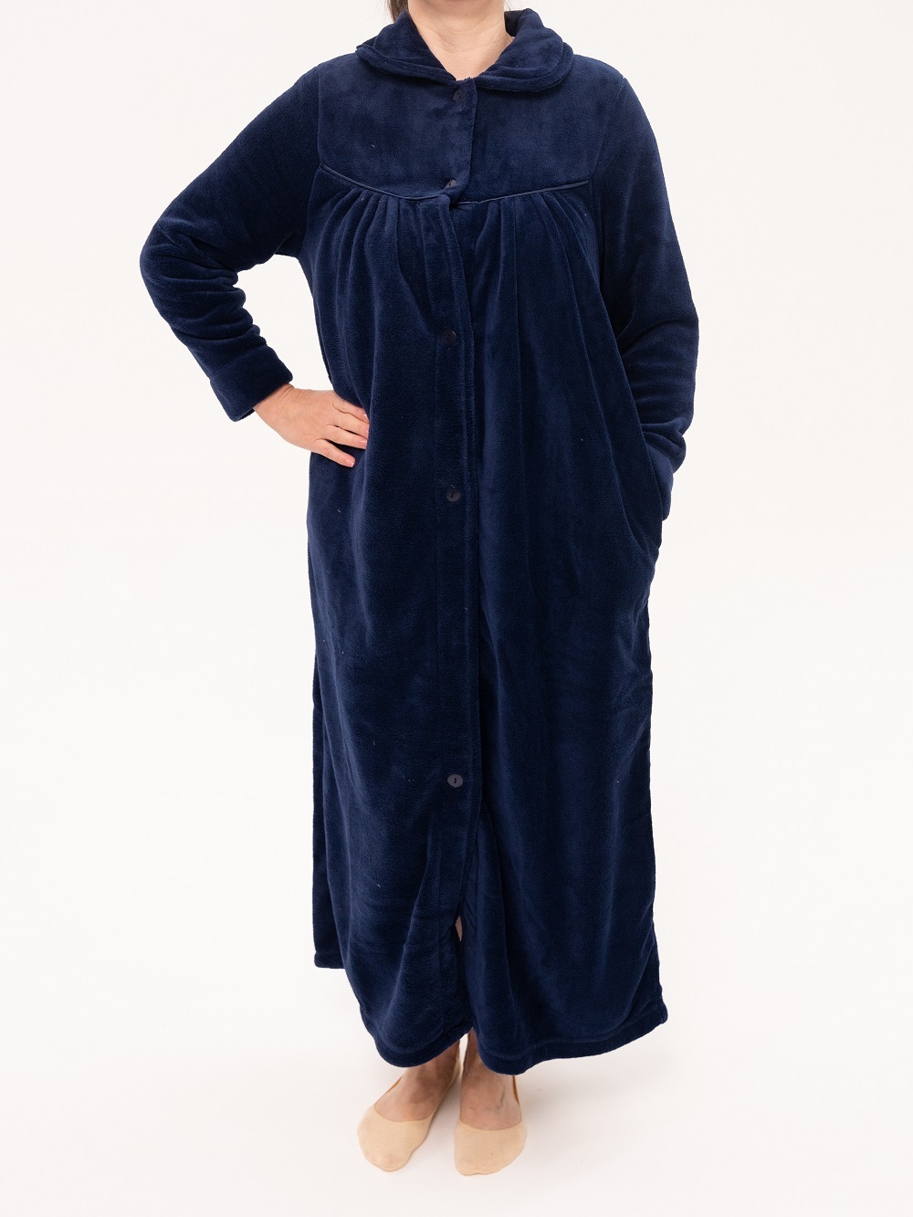 Cotton & Linen Ladies Dressing Gowns – Desmond & Dempsey