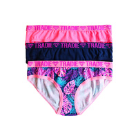 Girls Tradie 2 x 3 Pack Cotton Underwear Bikini Briefs Forest (SB3)