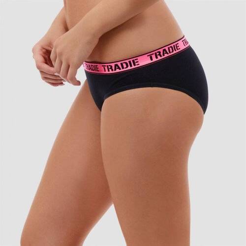 Ladies Tradie 6 Pack Cotton Underwear Bikini Briefs Focus (SB3)