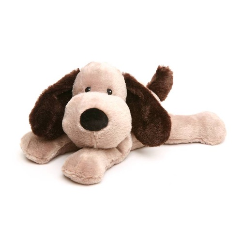 Microwavable Warmies Heat or Cool Pack Brown Puppy Dog Plush Soft