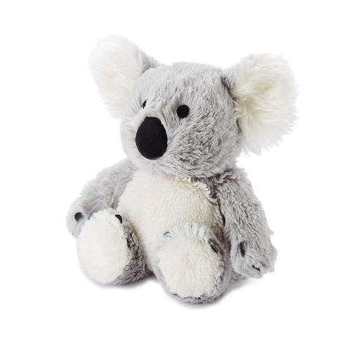 Microwavable Warmies Heat or Cool Pack Grey Koala Plush Soft