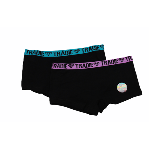 Tradie Girl's Bikini Brief 3 Pack - Multi - Size 12-14