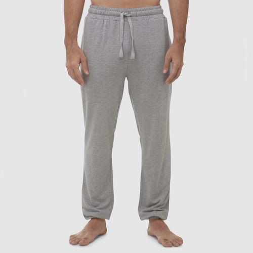 Mens Bamboozld Grey Jersey Bamboo Blend Sleep Pants PJS Pyjamas