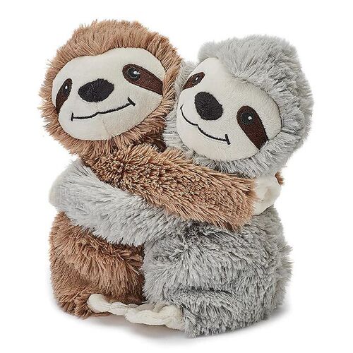 Microwavable Warmies Heat or Cool Pack Sloths Cuddle Plush Soft