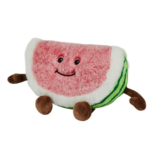 Microwavable Warmies Heat or Cool Pack Watermelon Plush Soft