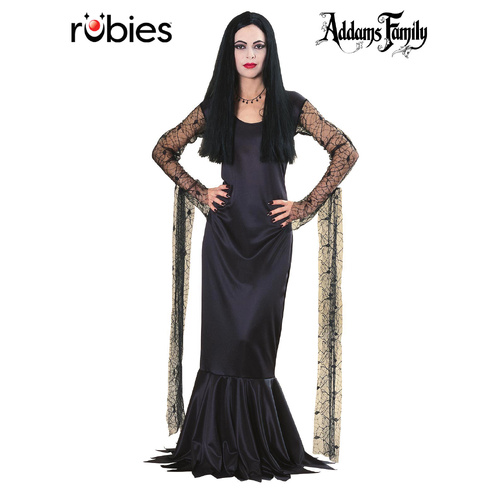 Rubies Licensed Adult Fancy Dress Costume Addams Family Morticia