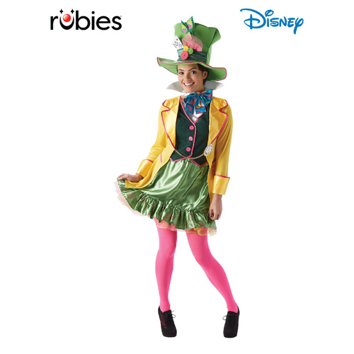 Rubies Licensed Adult Fancy Dress Costume Mad Hatter from Alice In Wonderland
