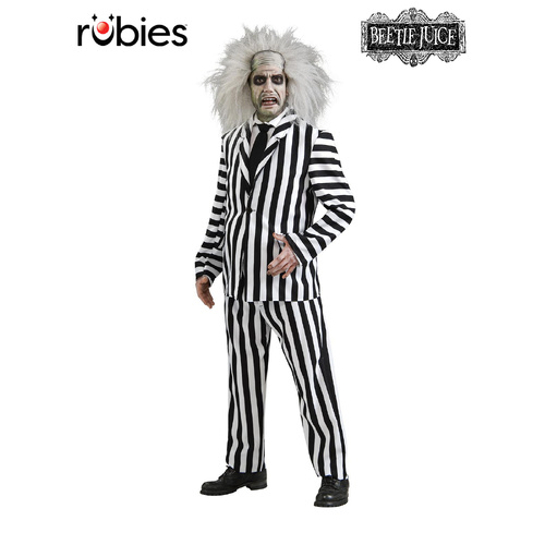Rubies Licensed Adult Fancy Dress Costume Deluxe Beetlejuice