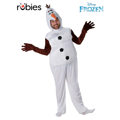 Rubies Licensed Adult Fancy Dress Costume Deluxe Olaf Frozen Movie