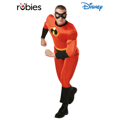 Rubies Licensed Adult Fancy Dress Costume Deluxe Mr Incredible 2 Movie
