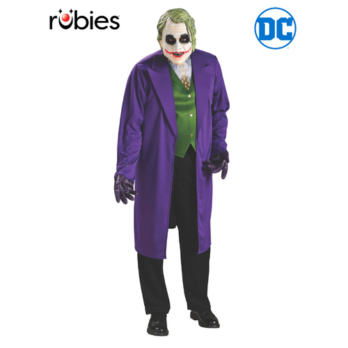 Rubies Licensed Adult Fancy Dress Costume Deluxe The Joker DC Comics