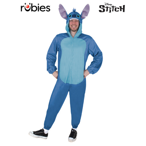 Rubies Licensed Adult Fancy Dress Costume Stitch (Lilo & Stitch Movie) 