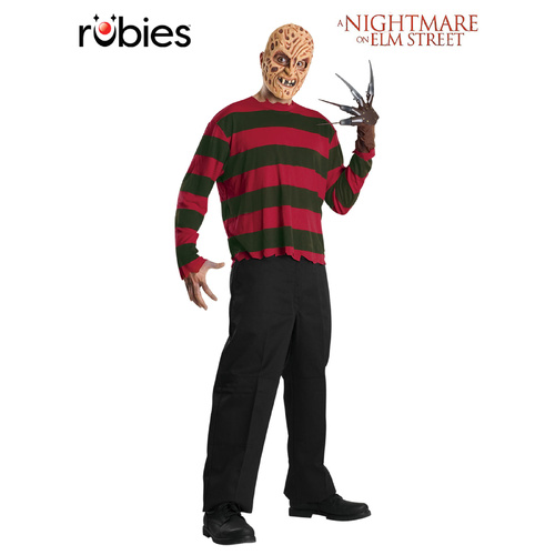 Rubies Licensed Adult Fancy Dress Costume Freddy Krueger Nightmare on Elm St