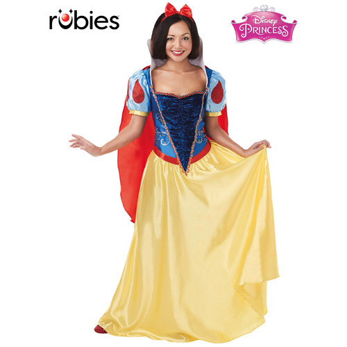 Rubies Licensed Adult Fancy Dress Costume Snow Whte Disney Princess