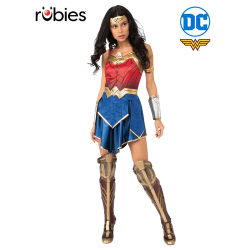 Rubies Licensed Adult Fancy Dress Costume Wonder Woman DC Comics