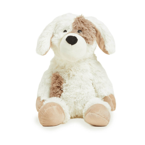 Warmies Scented Cream Puppy Dog Microwavable Plush Heat & Cool Pack
