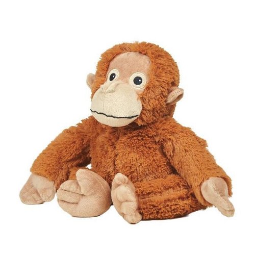 Warmies Scented Orangutan Monkey Microwavable Plush Heat & Cool Pack
