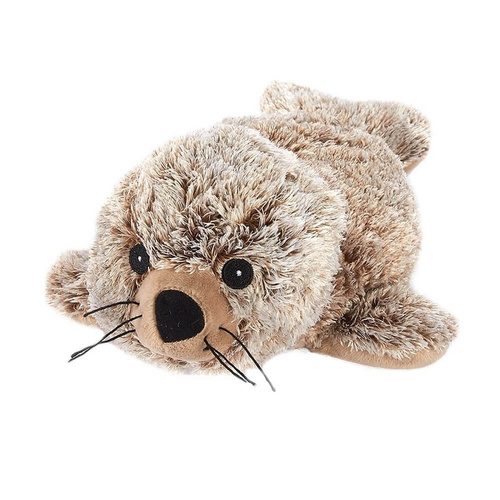 Warmies Scented Brown Seal Microwavable Plush Heat & Cool Pack